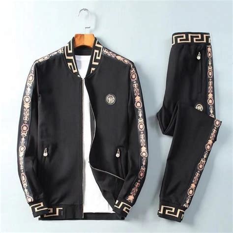 versace men collection|Versace tracksuit for men.